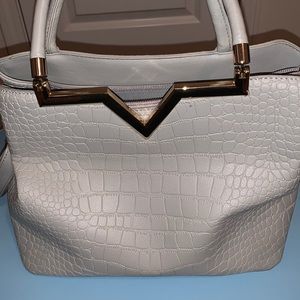 Cute GROSSI Grey handbag used once